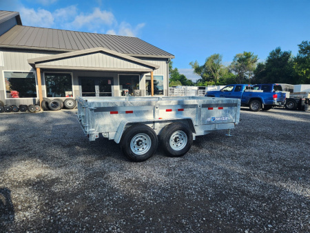 New 2026 BWISE DT12 81.5x12 12K Tandem Axle Dump Trailer