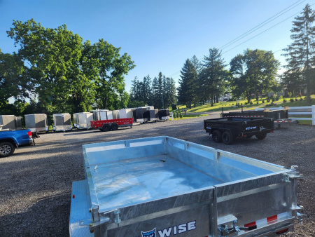 New 2026 BWISE DT12 81.5x12 12K Tandem Axle Dump Trailer
