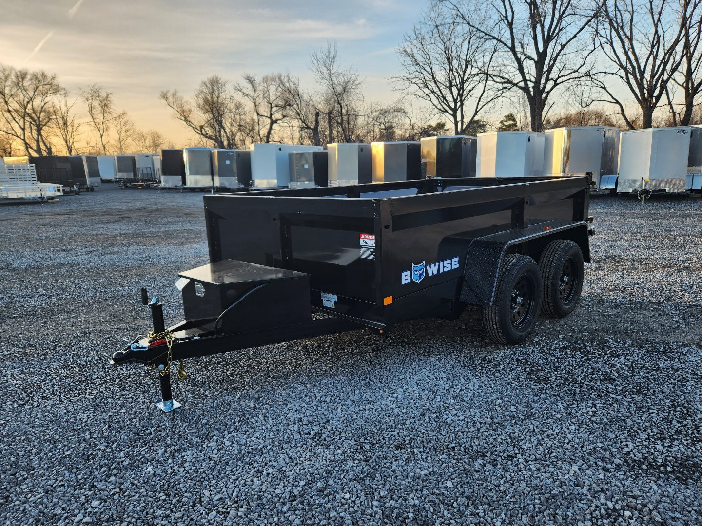 New 2026 BWISE DT7 72x10 7K Tandem Axle Dump Trailer