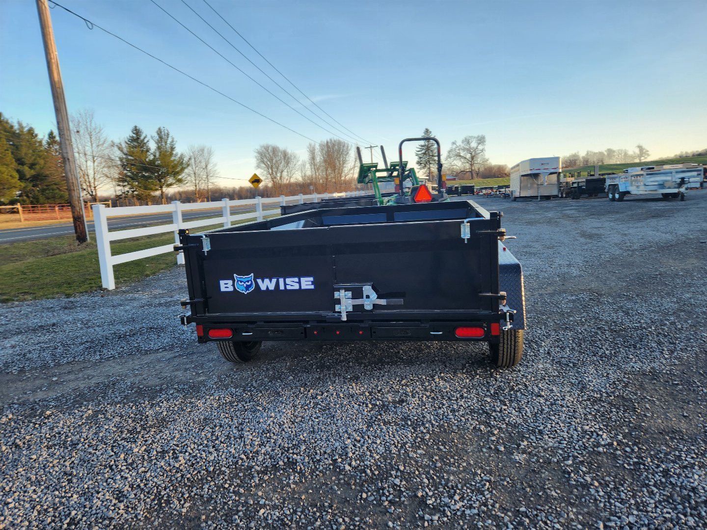 New 2026 BWISE DT7 72x10 7K Tandem Axle Dump Trailer