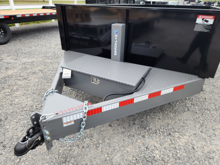 New 2026 BWISE DLP15 82x14 15K Tandem Axle Dump Trailer