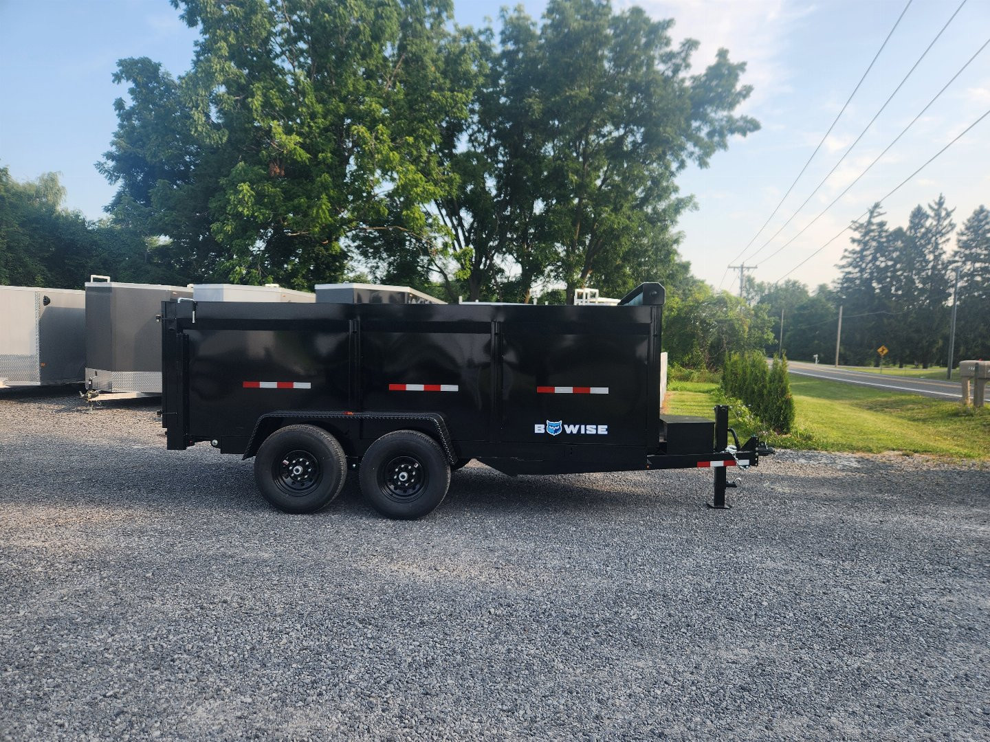 New 2026 BWISE DT14 81.5x14 14K Tandem Axle Dump Trailer