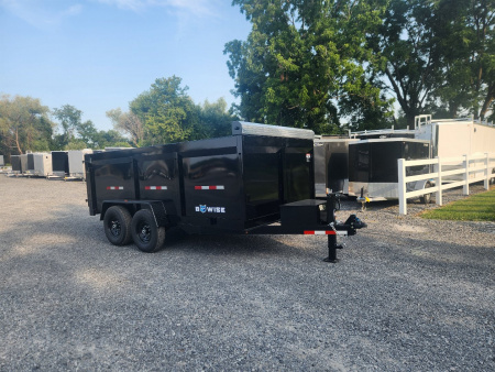 New 2026 BWISE DT14 81.5x14 14K Tandem Axle Dump Trailer
