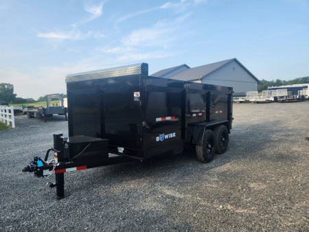 New 2026 BWISE DT14 81.5x14 14K Tandem Axle Dump Trailer