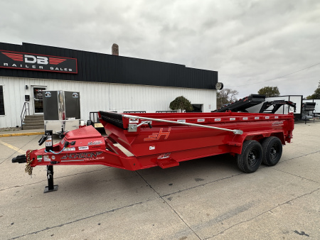 New 2026 Horizon Trailers HZ7 16' 14K Dump Trailer