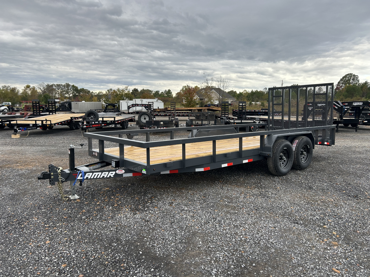New 2026 Lamar 83"x20' 10k Utility Trailer