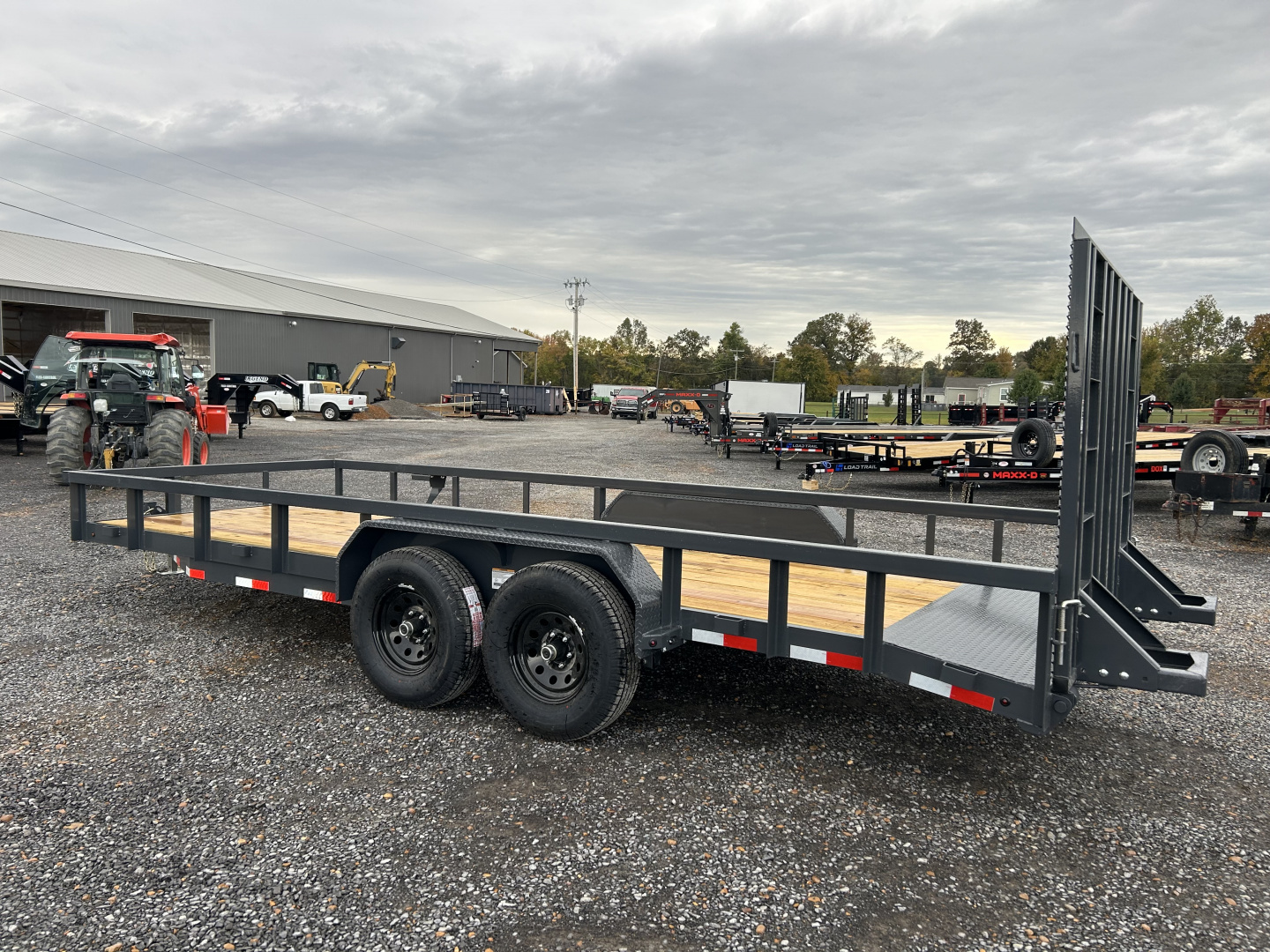 New 2026 Lamar 83"x20' 10k Utility Trailer