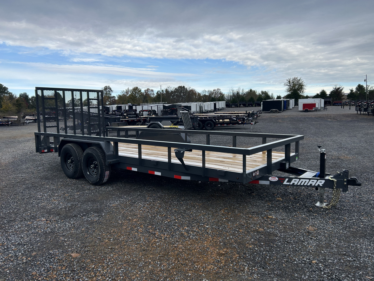 New 2026 Lamar 83"x20' 10k Utility Trailer