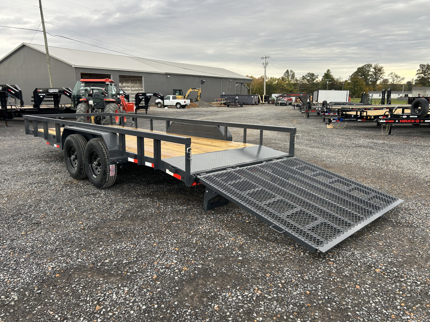 New 2026 Lamar 83"x20' 10k Utility Trailer