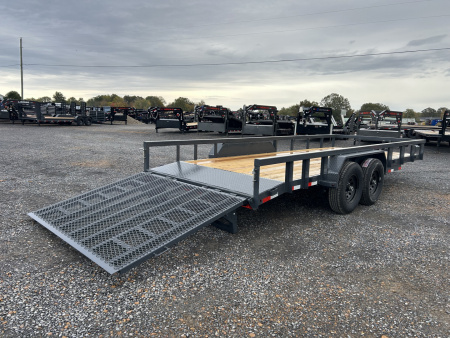 New 2026 Lamar 83"x20' 10k Utility Trailer