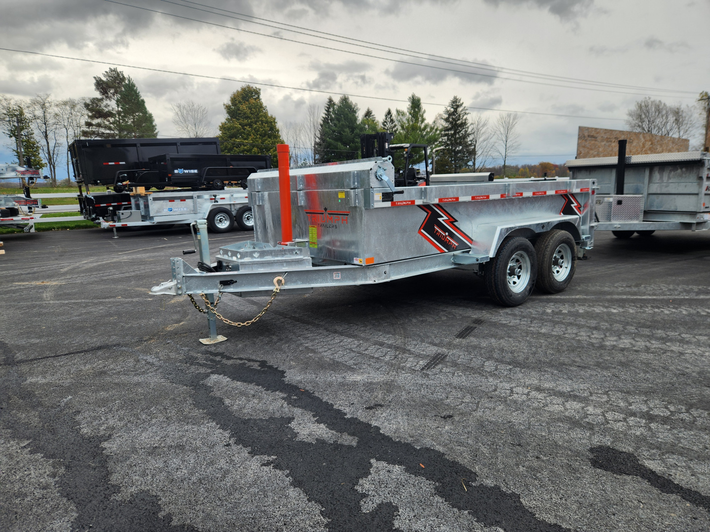 New 2026 Triumph Trailers GD4-10K Dump Trailer