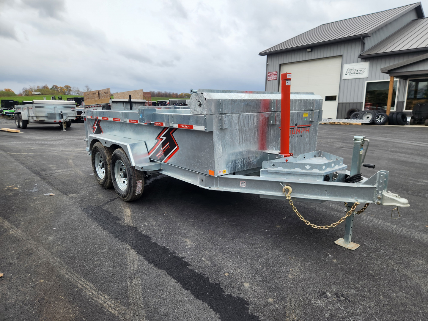New 2026 Triumph Trailers GD4-10K Dump Trailer
