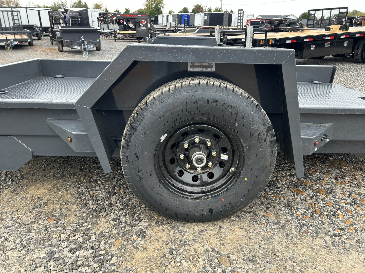 New 2026 Lamar Tilt Trailer | 79" x 12' | 7K GVWR