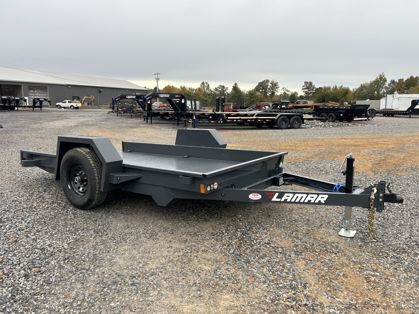 New 2026 Lamar Tilt Trailer | 79" x 12' | 7K GVWR
