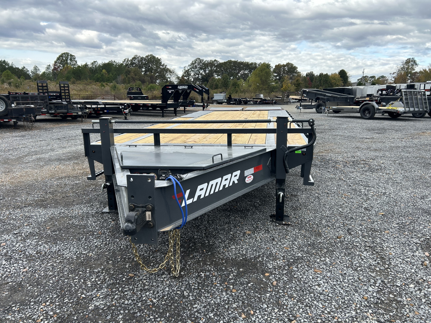 New 2026 Lamar 102" x 25' 16k Flatbed Trailer