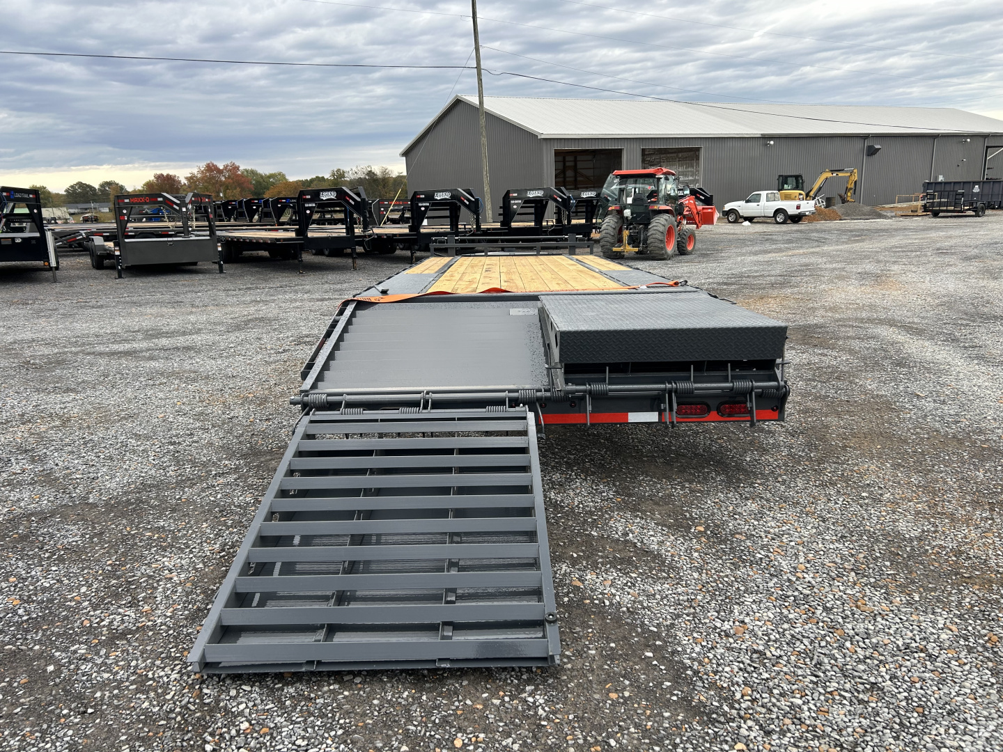 New 2026 Lamar 102" x 25' 16k Flatbed Trailer