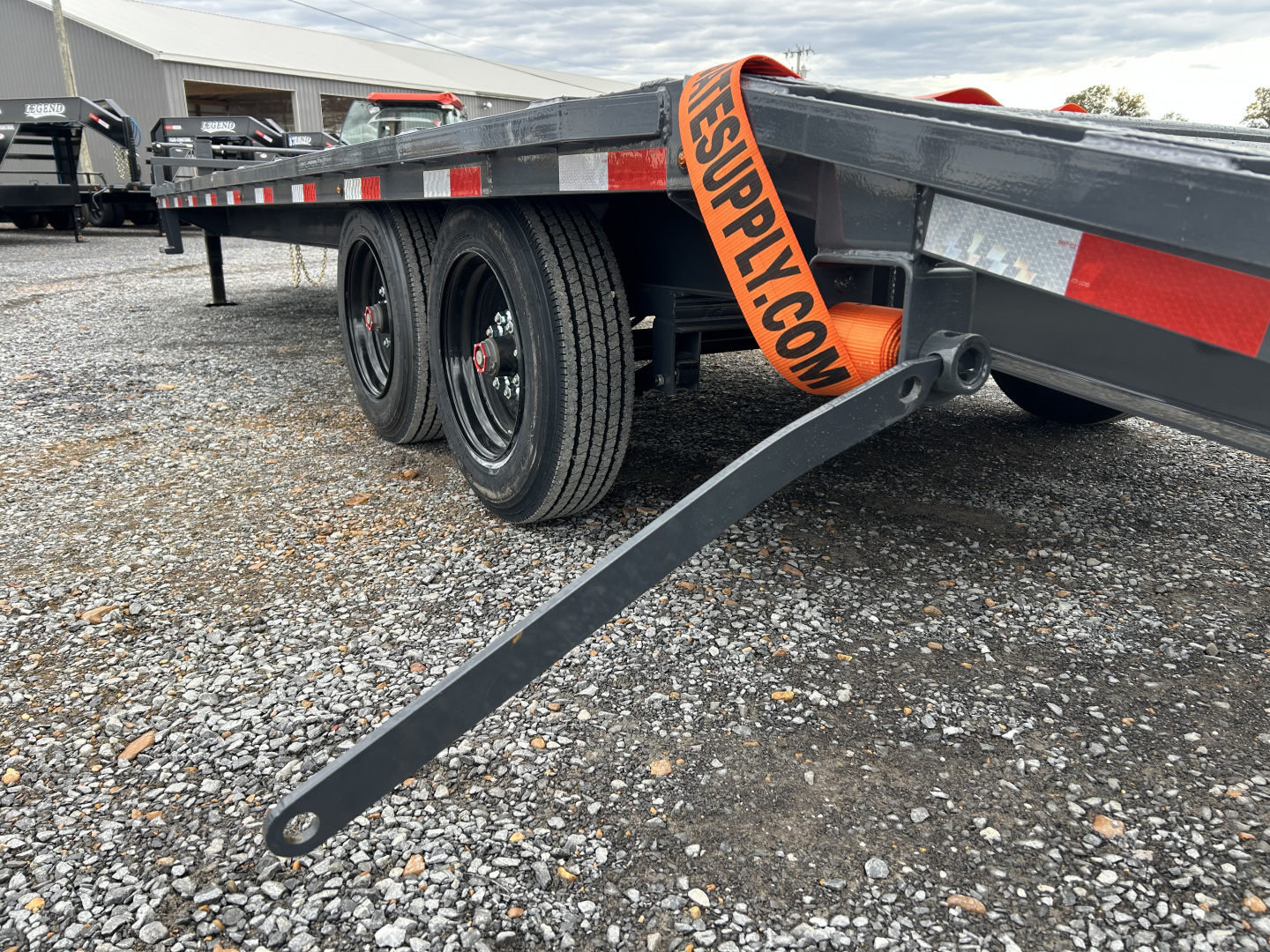 New 2026 Lamar 102" x 25' 16k Flatbed Trailer