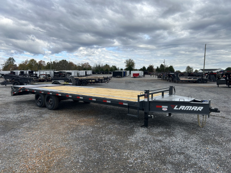 New 2026 Lamar 102" x 25' 16k Flatbed Trailer