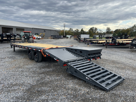 New 2026 Lamar 102" x 25' 16k Flatbed Trailer