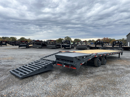 New 2026 Lamar 102" x 25' 16k Flatbed Trailer