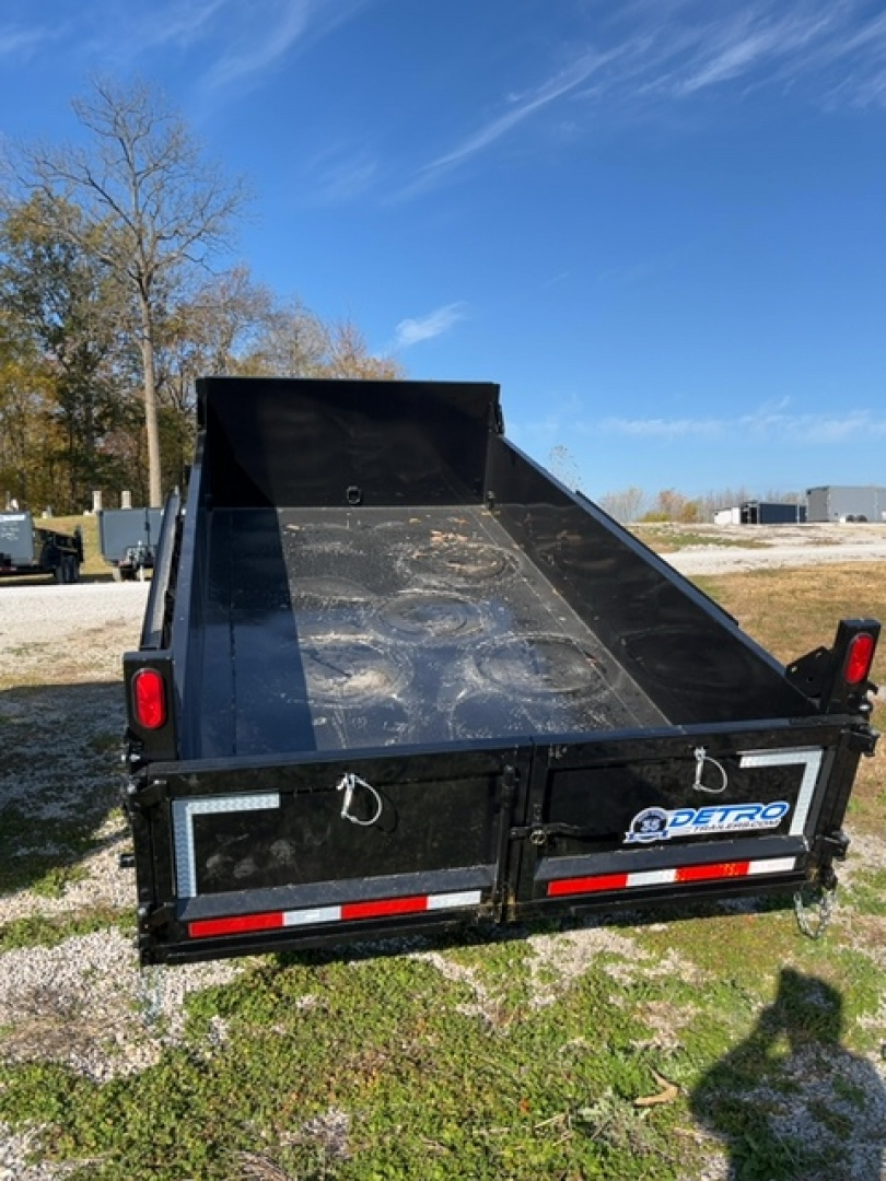 New 2025 Pratt Industries 83" x 14' 14K Dual Ram Dump Trailer