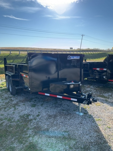 New 2025 Pratt Industries 83  x 14' 14K Dual Ram Dump Trailer