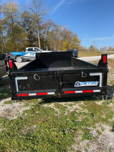 New 2025 Pratt Industries 83" x 14' 14K Dual Ram Dump Trailer