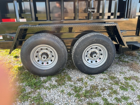 New 2025 Pratt Industries 83" x 14' 14K Dual Ram Dump Trailer