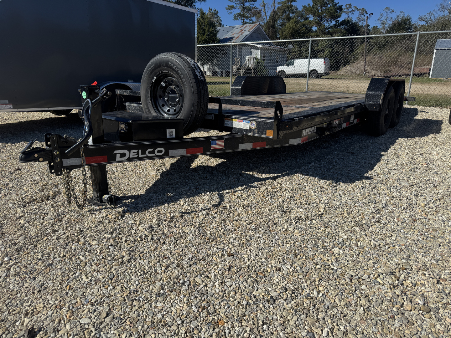 Used 2025 Delco Trailers 83x 20 Tilt Tilt Trailer