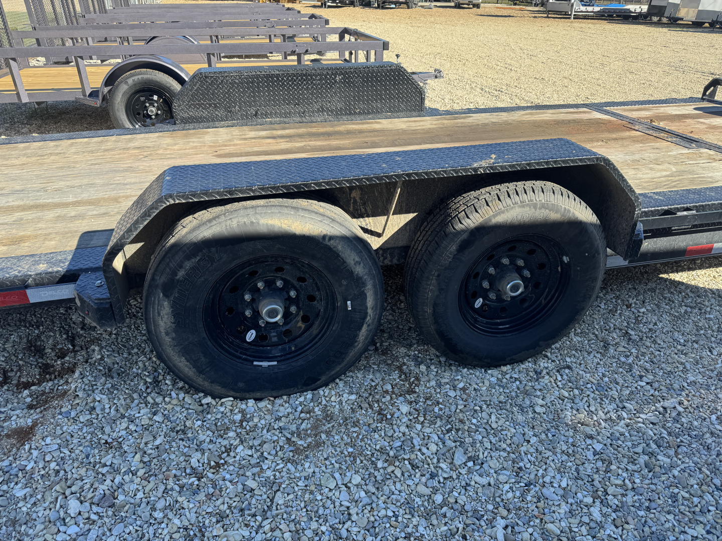 Used 2025 Delco Trailers 83x 20 Tilt Tilt Trailer