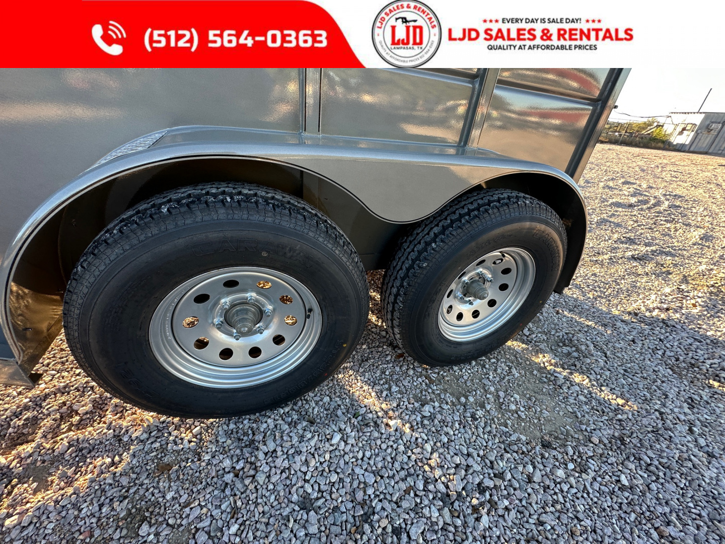 New 2026 Calico 6'X13'X7' 2 Horse Trailer