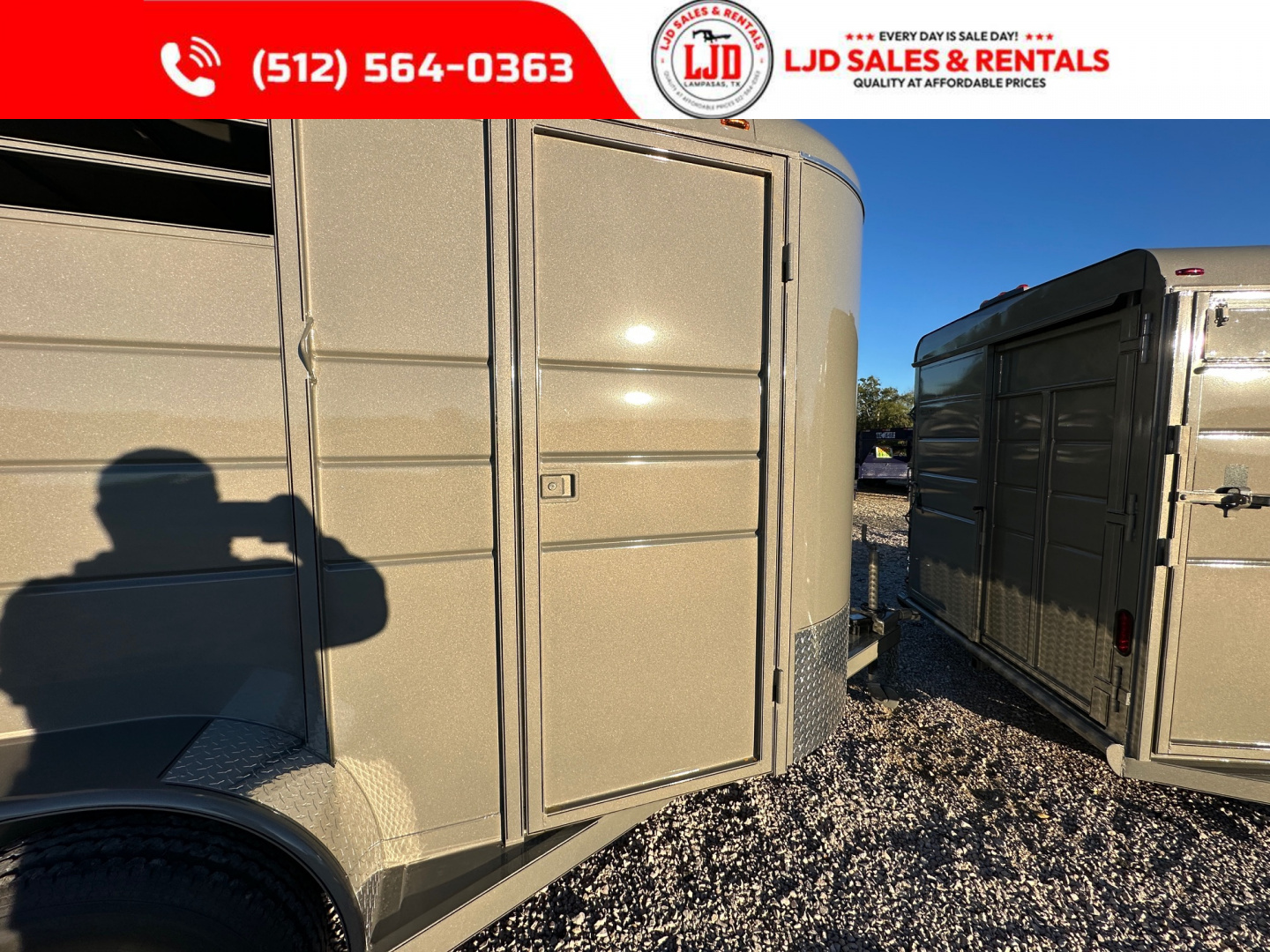 New 2026 Calico 6'X13'X7' 2 Horse Trailer