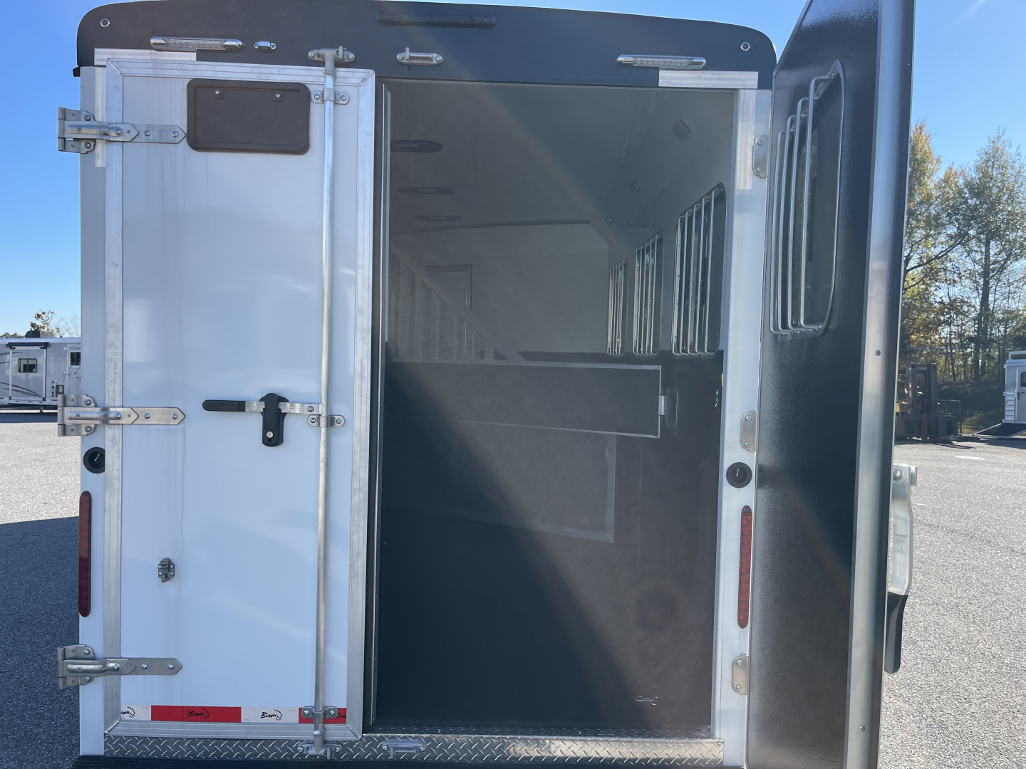 New 2026 Bison Trailers RG7308 Horse Trailer