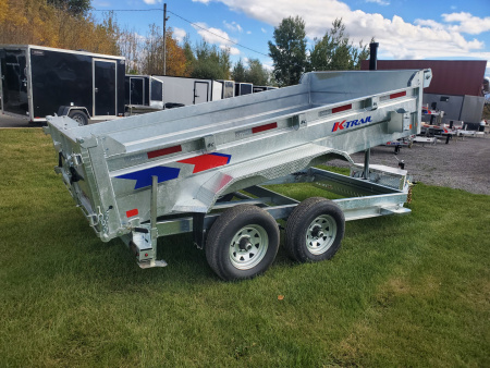 New 2026 K-TRAIL 6x12 dump 5 ton Dump Trailer