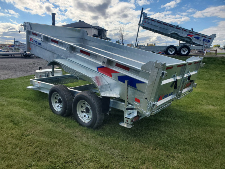 New 2026 K-TRAIL 6x12 dump 5 ton Dump Trailer