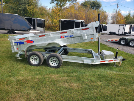 New 2026 K-TRAIL 6x12 dump 5 ton Dump Trailer