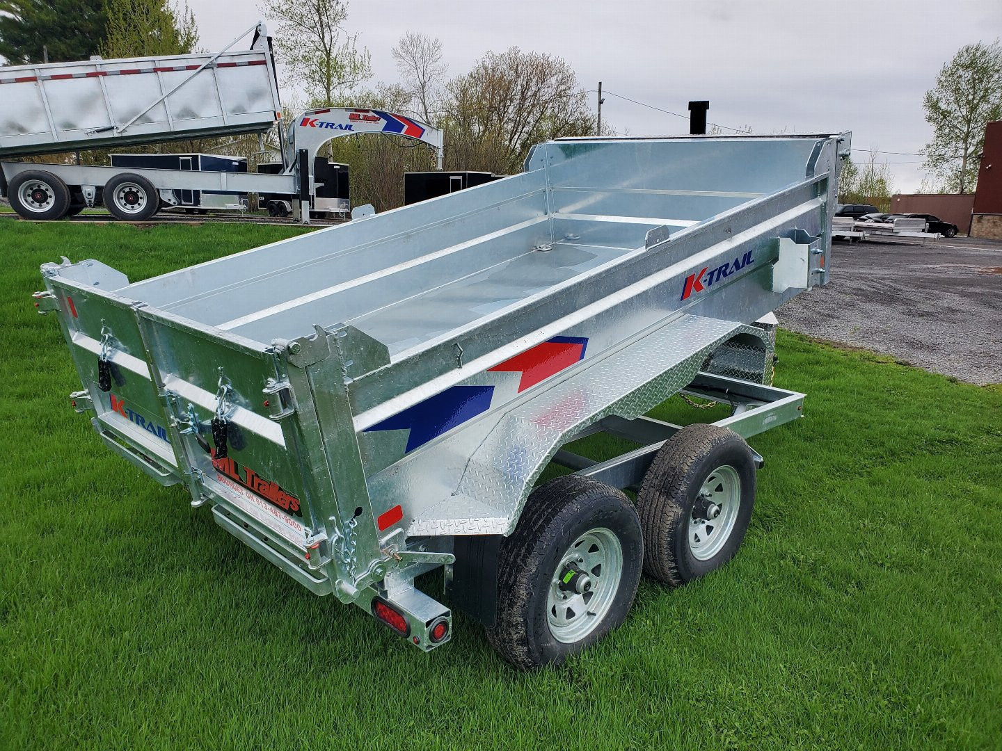 New 2026 K-Trail 6 x 10 5 Ton Dump Trailer