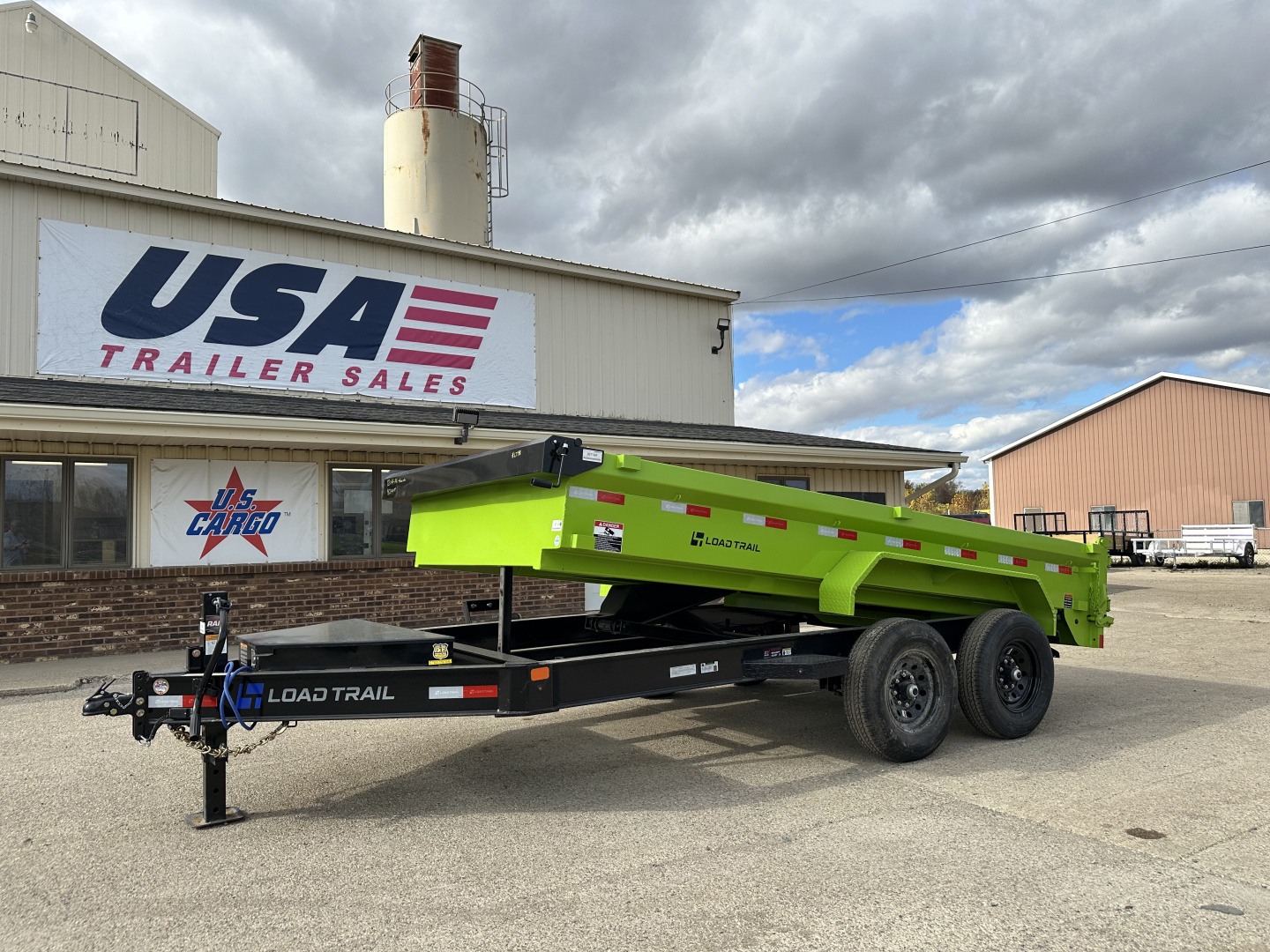 New YEAR END SALE !!! 2026 Load Trail 83x14 Tandem Axle 14K w/18" Sides Dump Trailer