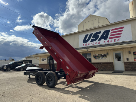 New YEAR END SALE !!! 2026 Load Trail 83x14 Tandem Axle 14K w/18" Sides Dump Trailer
