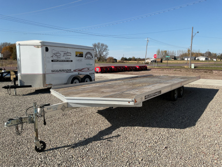 Used 2016 Aluma 8624 Snowmobile Trailer