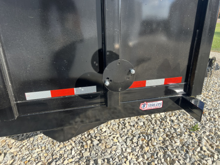 New 2026 H & H Trailers 7x14 High Side Dump Trailer, 14k GVWR