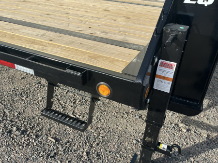 New 2026 25' 14k PJ Gooseneck Flatbed Trailer