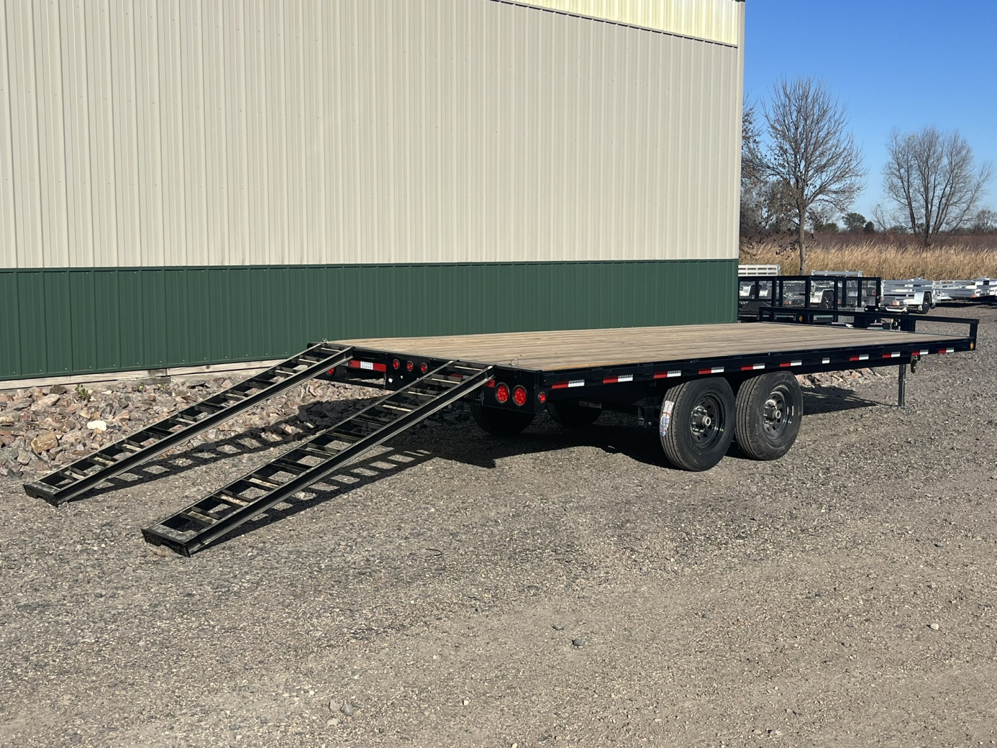New 2026 20' PJ 6" Channel Deckover Trailer