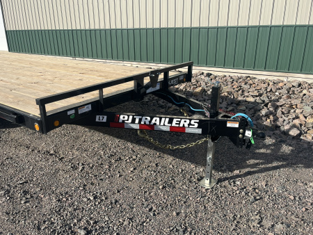 New 2026 22' PJ 6" Channel Deckover Trailer
