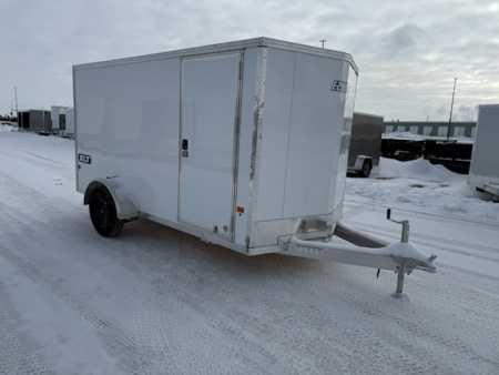 New 2026 E-Z Hauler EZEC 6'X12'SA-XLT Cargo Trailer Rear Ramp