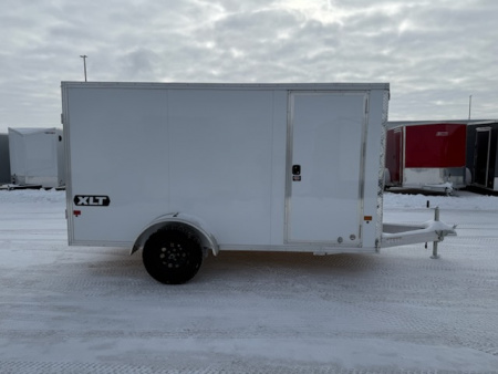 New 2026 E-Z Hauler EZEC 6'X12'SA-XLT Cargo Trailer Rear Ramp