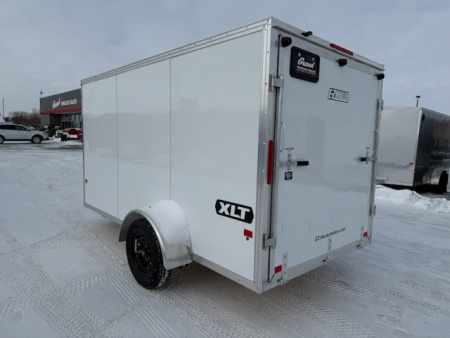 New 2026 E-Z Hauler EZEC 6'X12'SA-XLT Cargo Trailer Rear Ramp