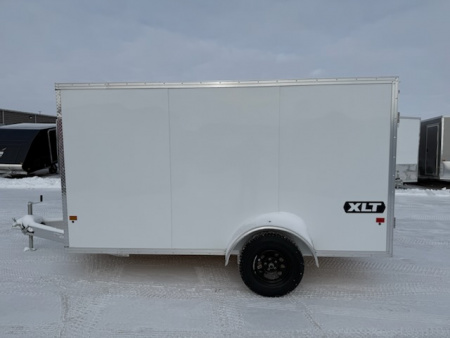 New 2026 E-Z Hauler EZEC 6'X12'SA-XLT Cargo Trailer Rear Ramp