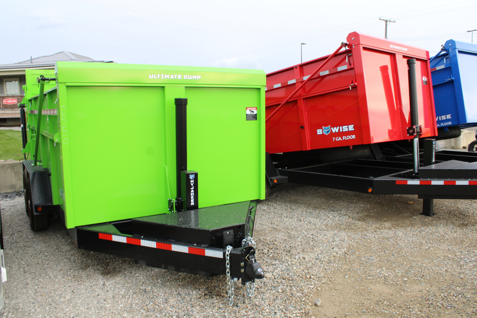 New 2026 BWISE 14' ULTIMATE 15.4K GVWR Dump Trailer