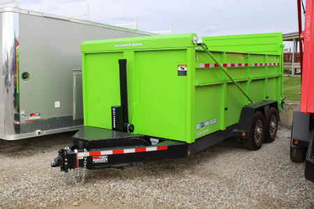 New 2026 BWISE 14' ULTIMATE 15.4K GVWR Dump Trailer